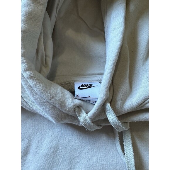 Women’s Nike Hoodie Cream Size Medium - Picture 2 of 3